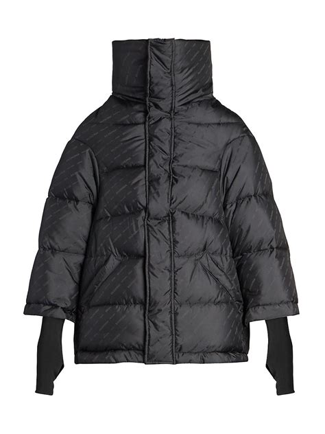 balenciaga swing puffer jacket replica|huge oversized puffer jacket.